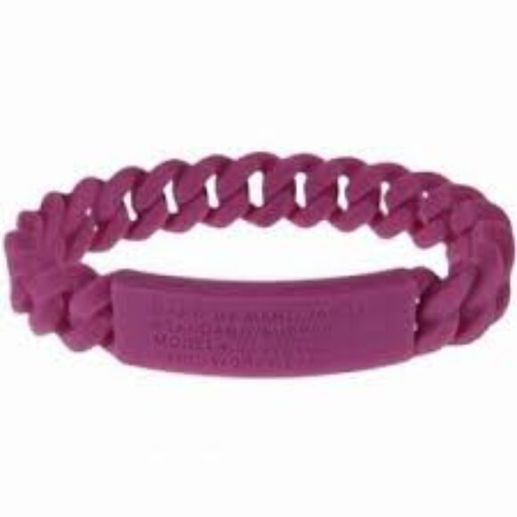 Marc By Marc Jacobs Jewelry - Marc by Marc Jacobs NWT Purple Silicone Bracelet